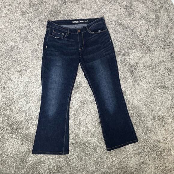 Levi's Signature Modern Boot Cut Size 14Short, 32x30 - Picture 2 of 10